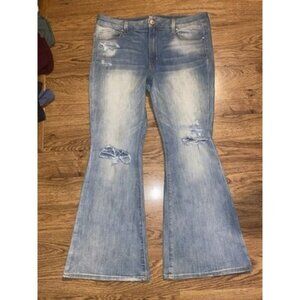 American Eagle Hi Rise Boho Artist flare